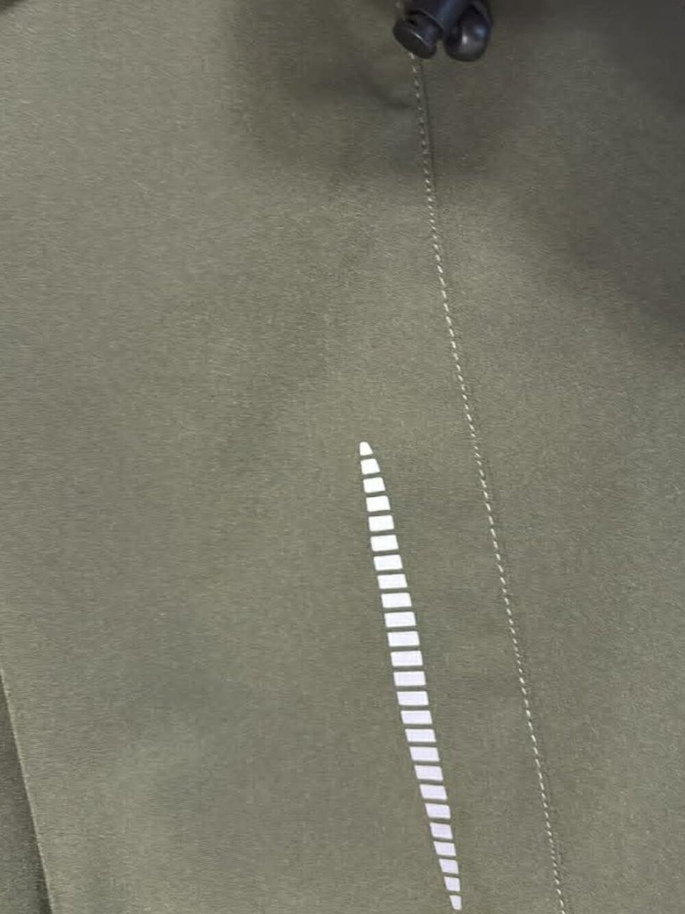 Olive green Parachute pants - Picture 2 of 3